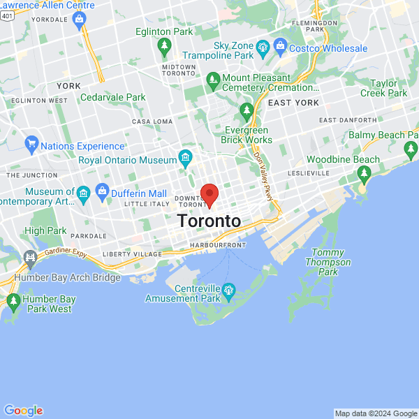 Toronto - Google map